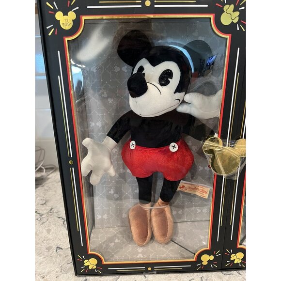 Disney Mickey And Minnie Plush collectible Limited Edition New - Picture 2 of 6